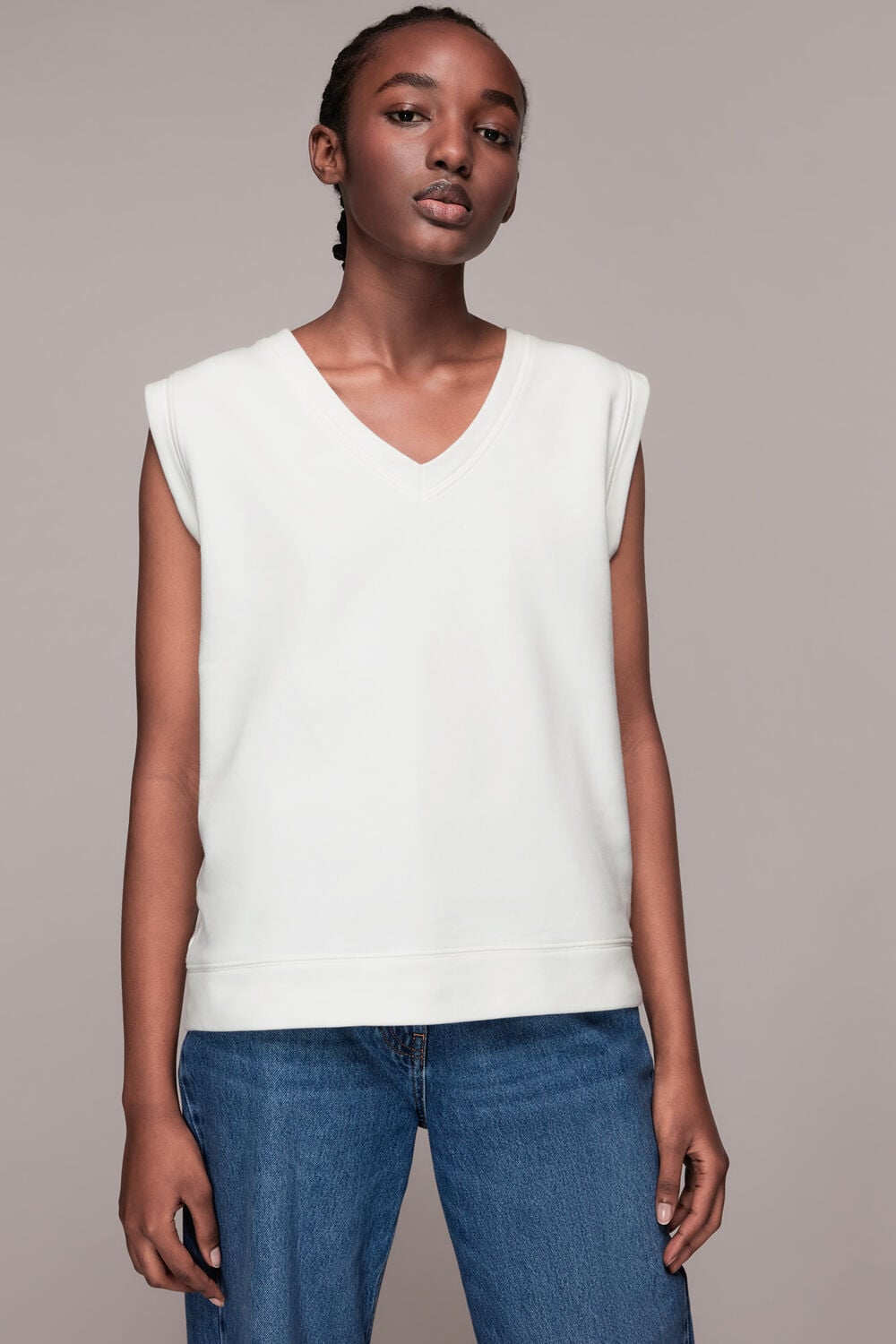 V Neck Sweat Vest