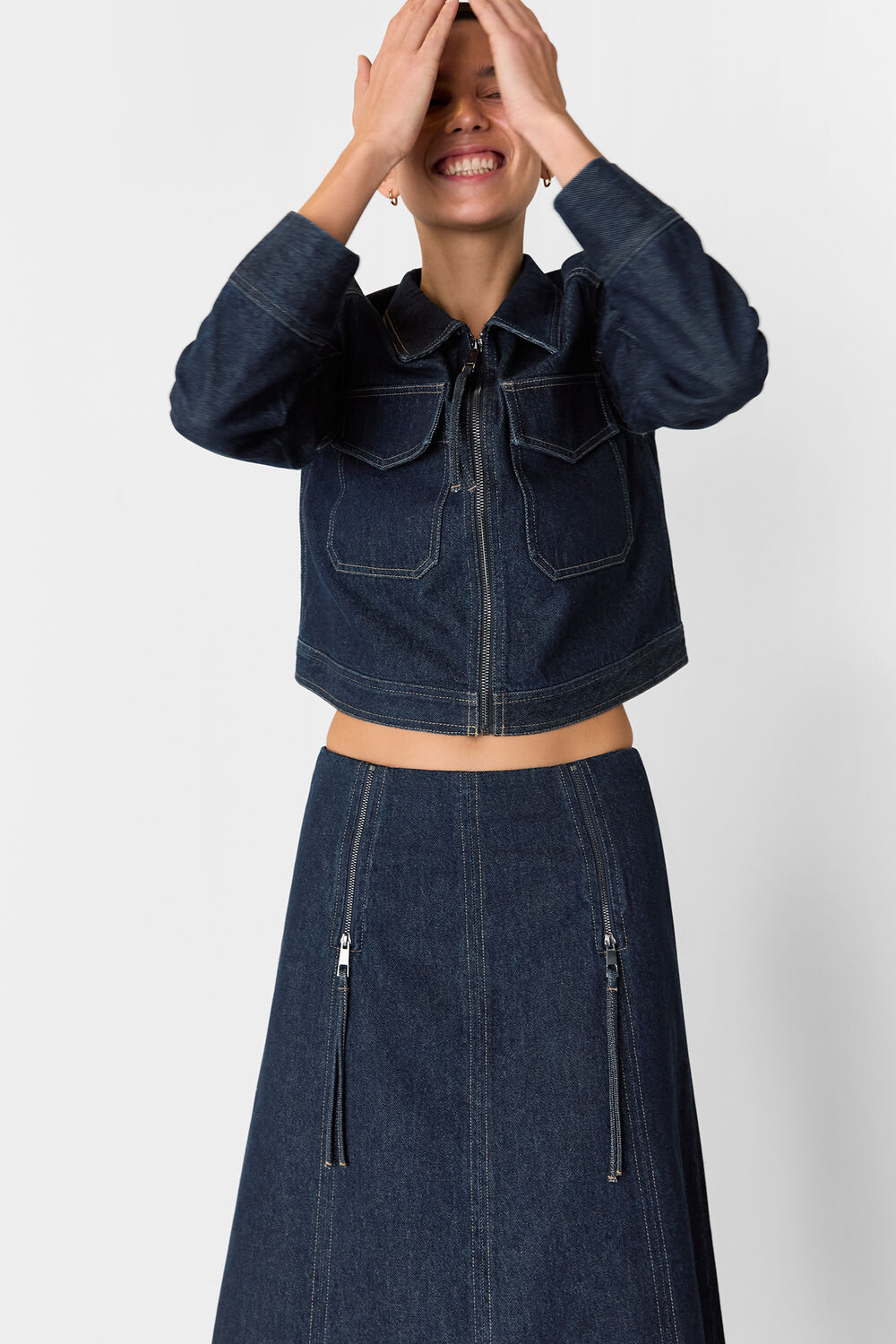 Madri Western Midi Skirt