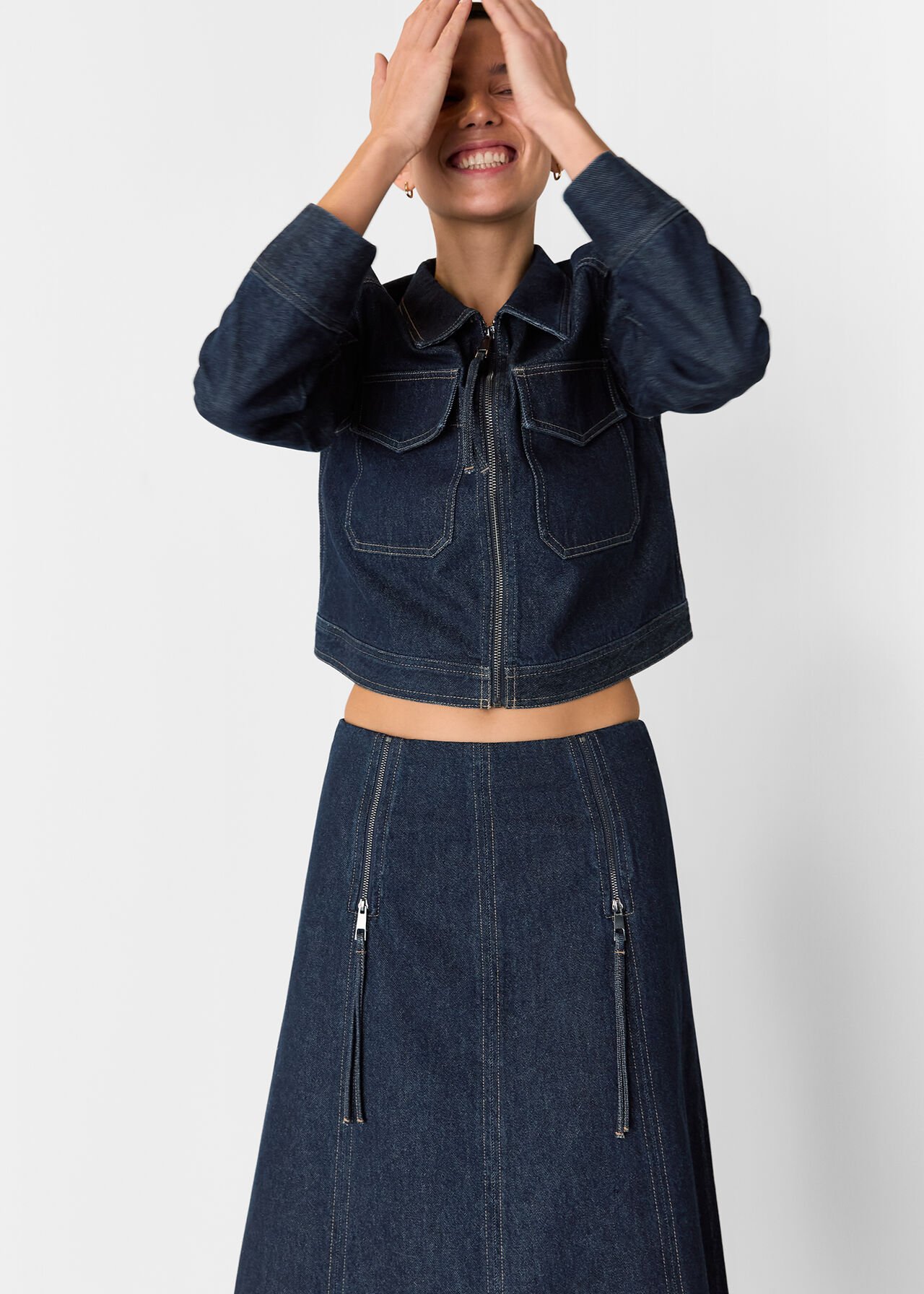 Madri Western Midi Skirt