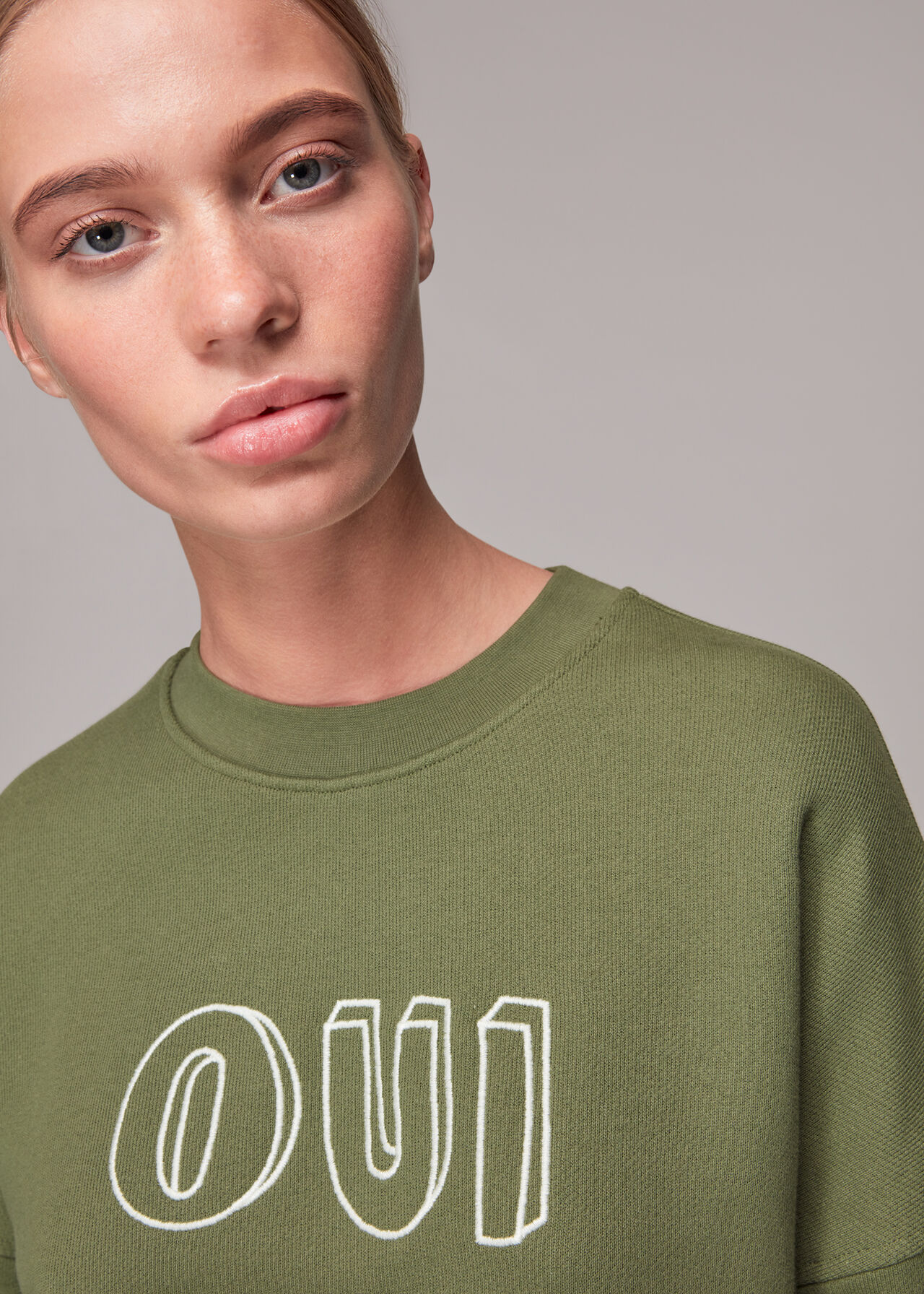 Oui Oui Logo Relaxed Sweat