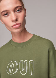 Oui Oui Logo Relaxed Sweat