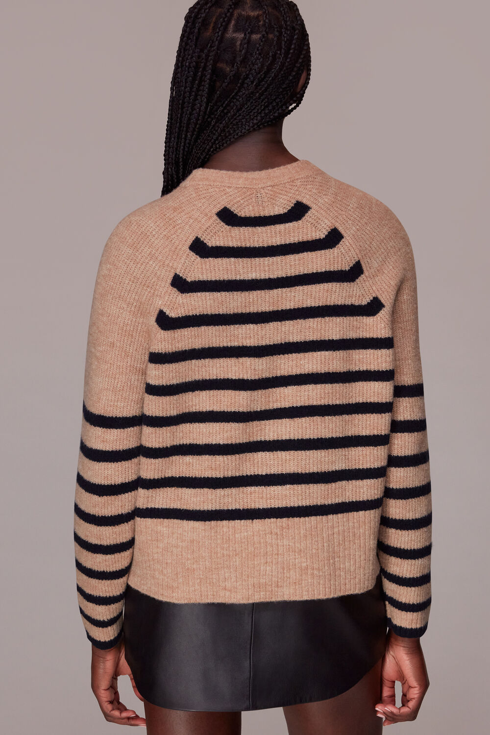 Eden Stripe Ribbed Jumper