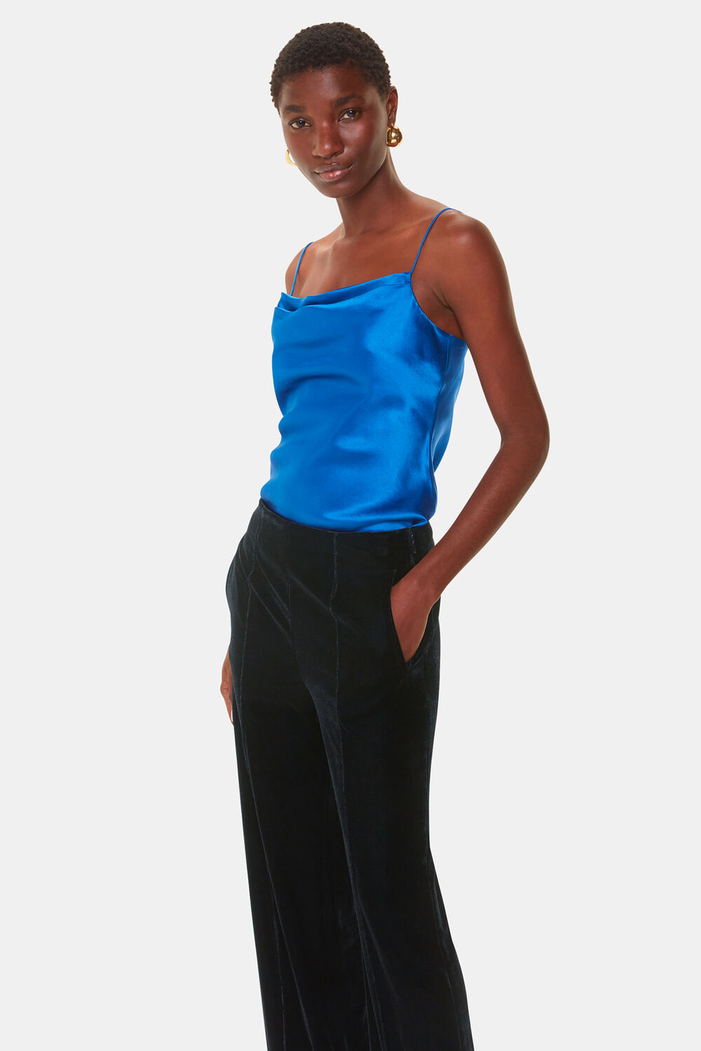 Velvet Full Length Trouser