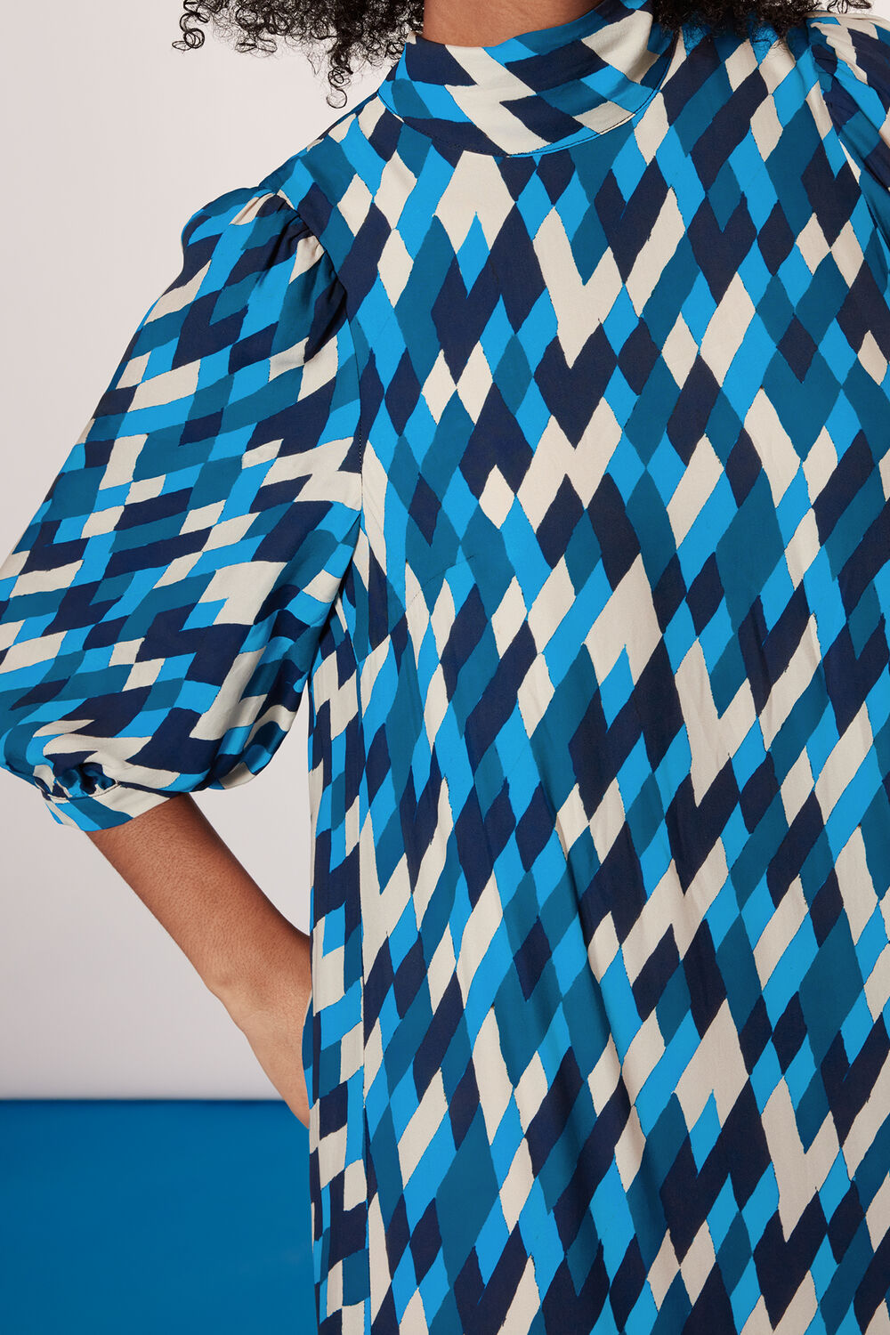 Diagonal Diamond Dress