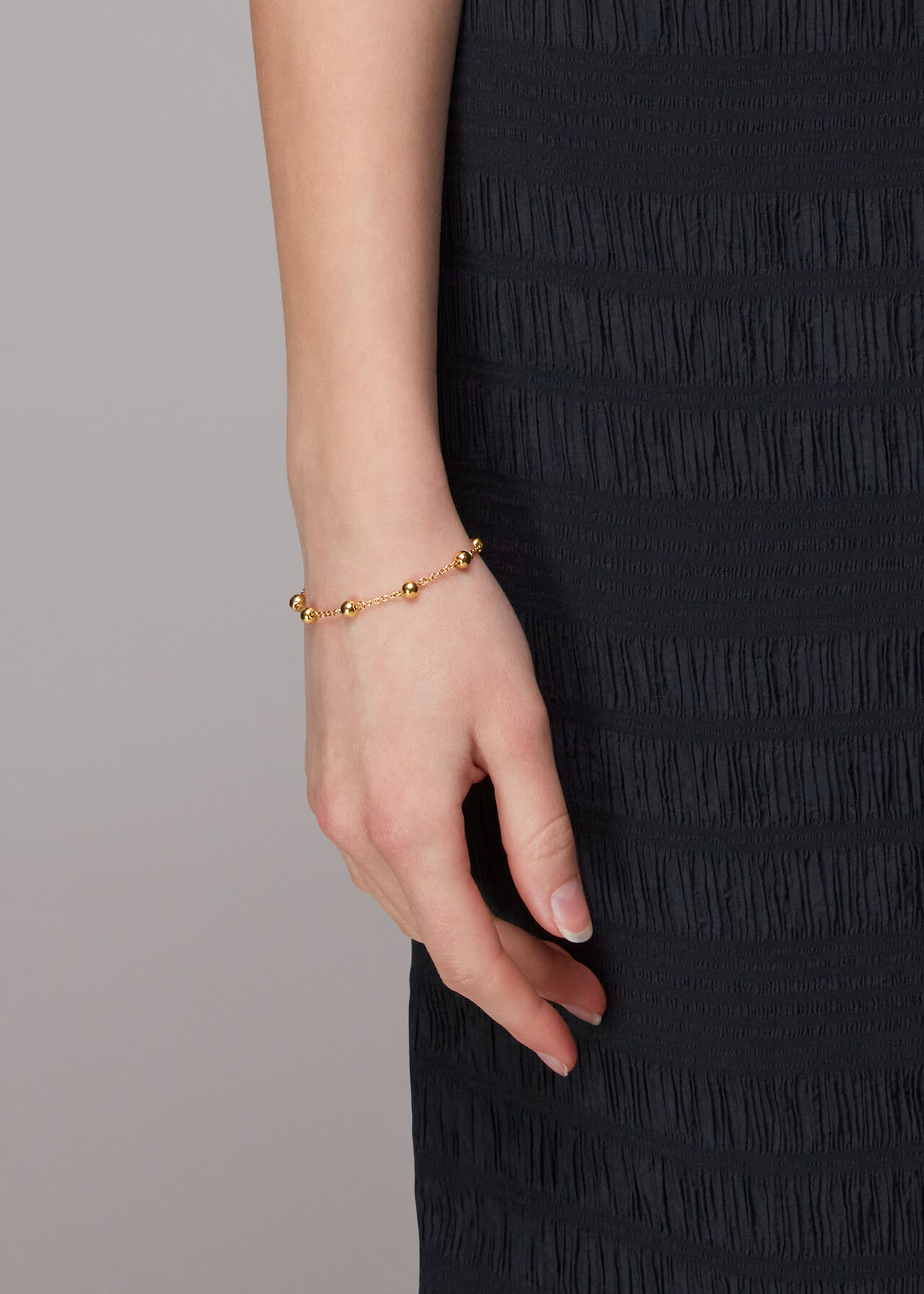 Beaded T Bar Bracelet