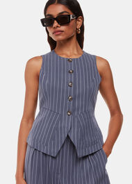 Petite Lottie Pinstripe Trouser