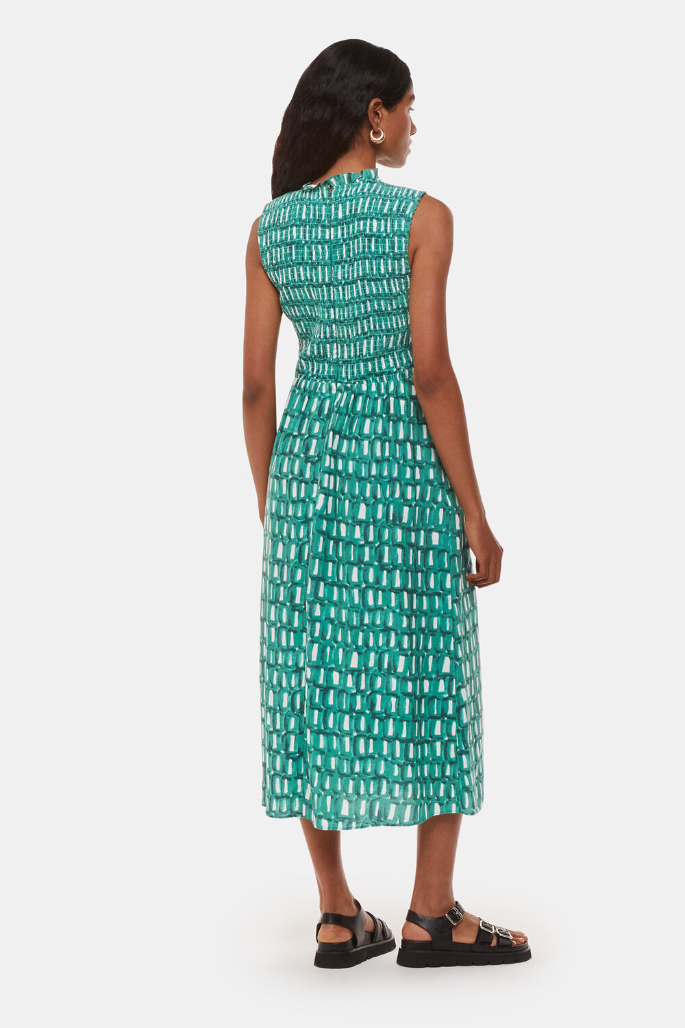 Petite Linked Smudge Heidi Dress