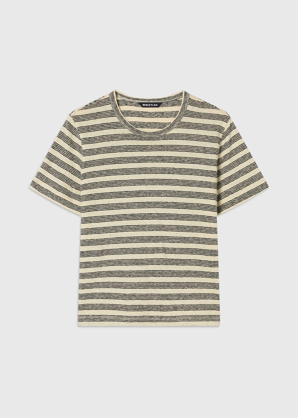 Stripe Linen T-Shirt