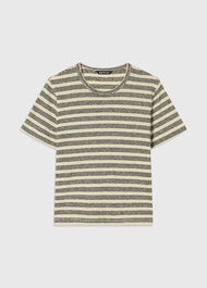 Stripe Linen T-Shirt