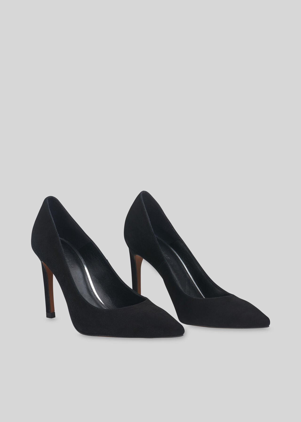 Cornel Suede Point Pump Black