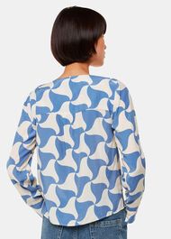 Spun Triangle Blouse