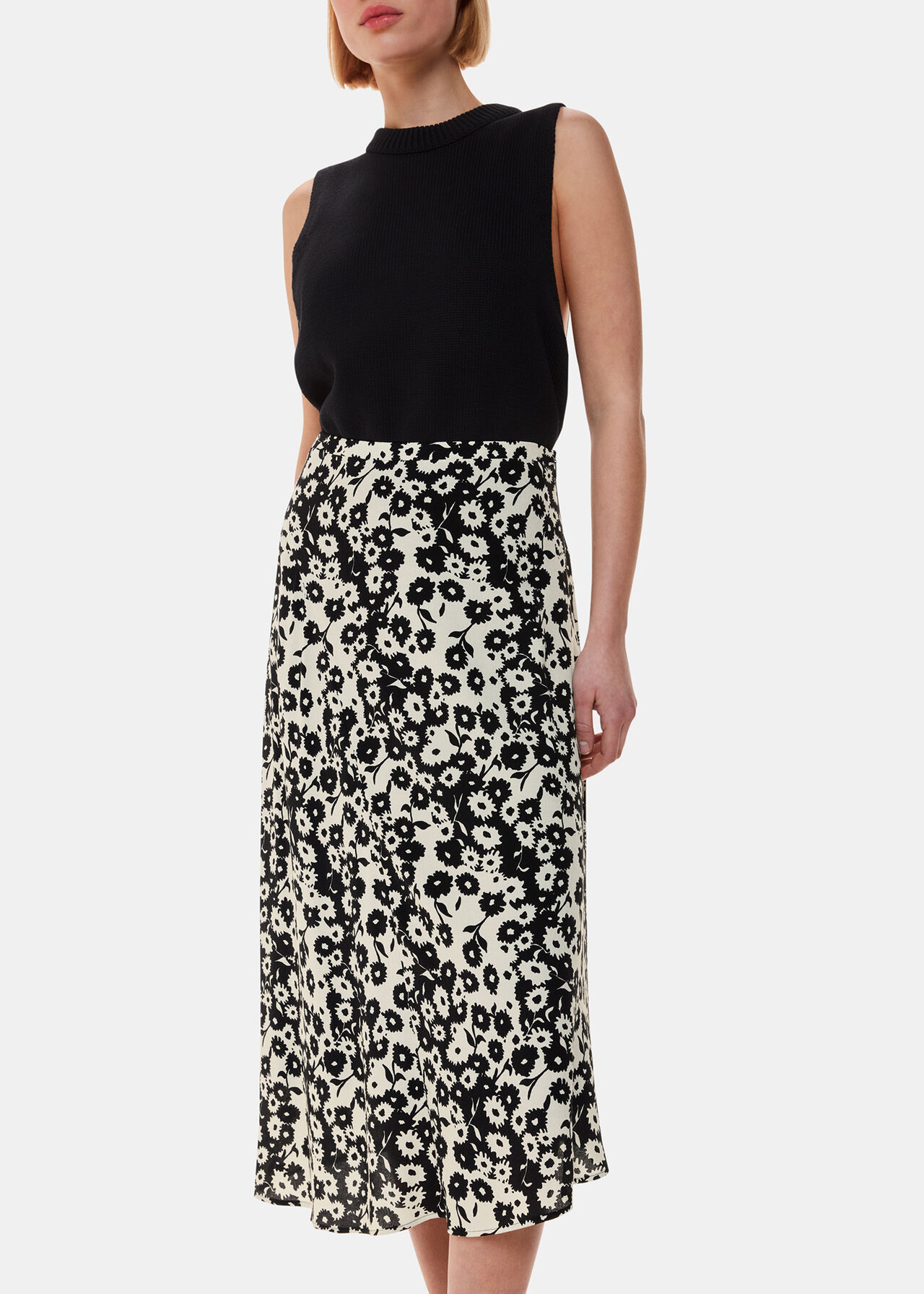 Riley Floral Print Skirt