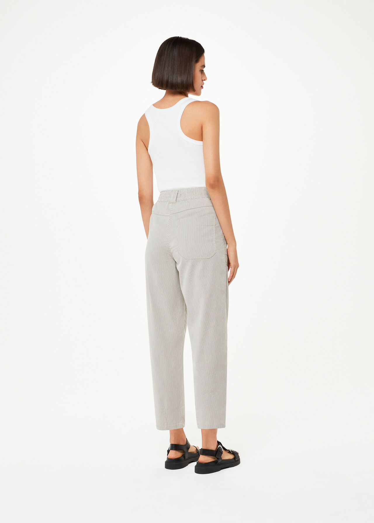 Tessa Stripe Casual Trouser