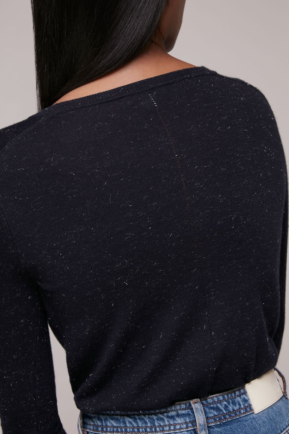Navy Annie Sparkle Sweater