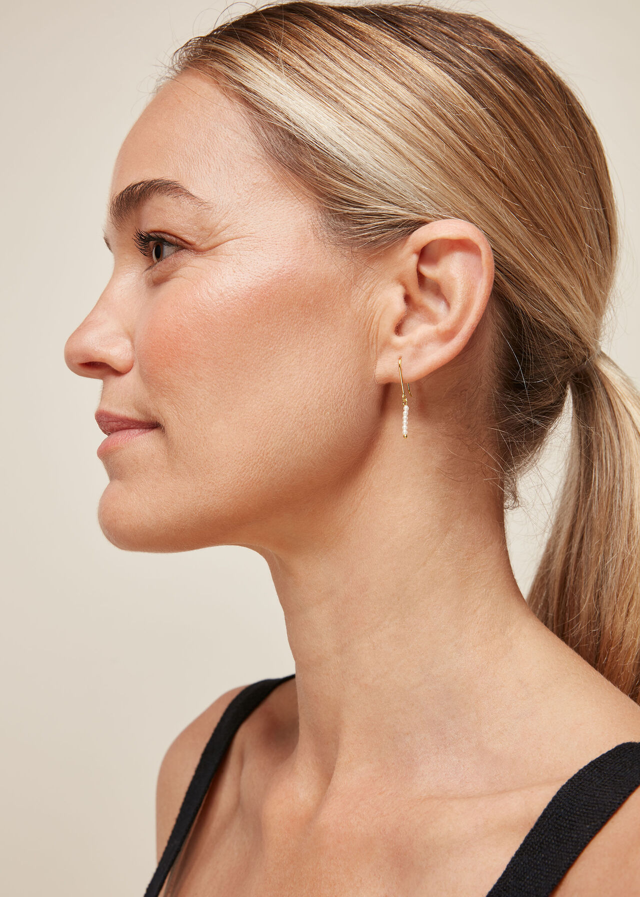Mini Pearl Drop Earring