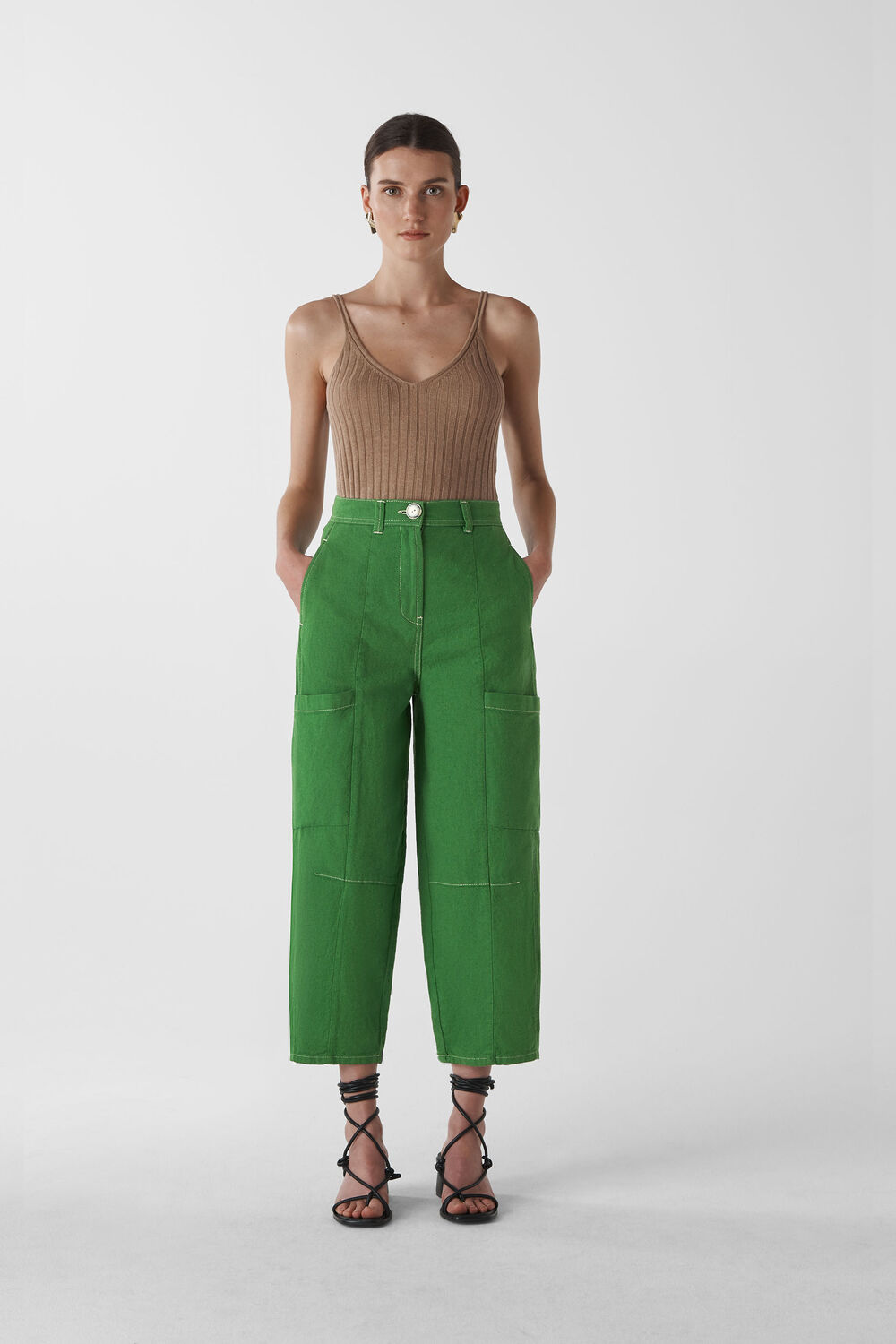 Utility Casual Trouser Green
