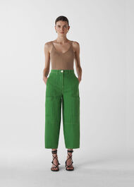 Utility Casual Trouser Green