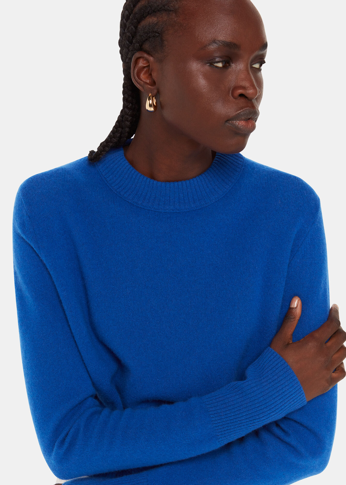 Cobalt blue cashmere sweater online