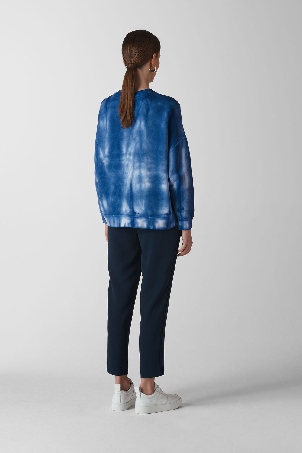 Tie Dye Sweatshirt Blue