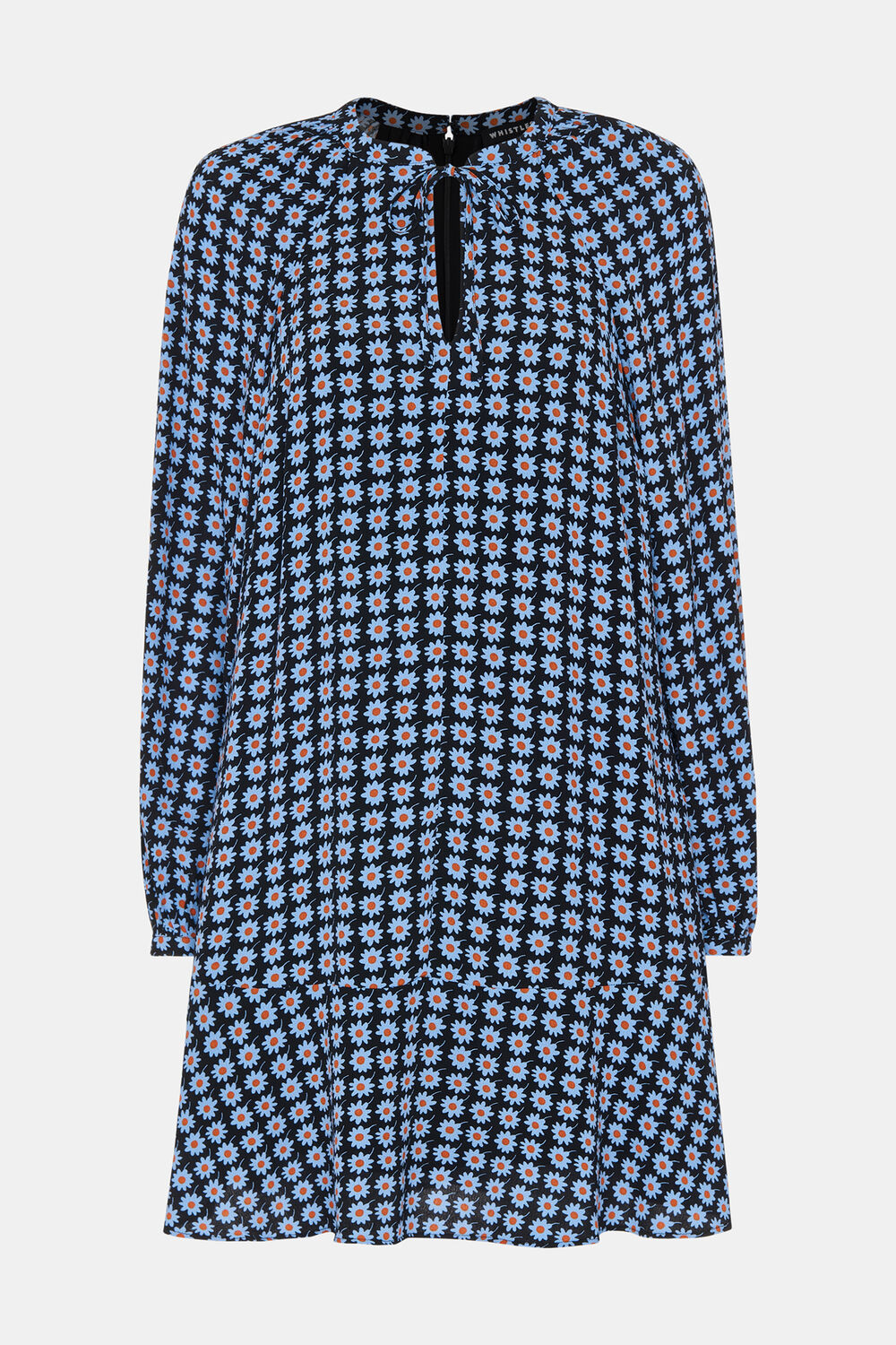 Floral Dot Flippy Dress