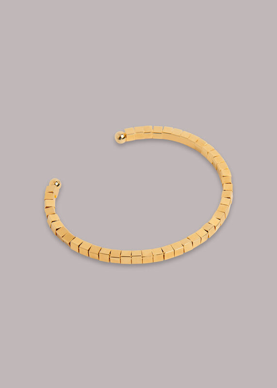 Square Bead Bangle