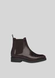 Arno Rubber Sole Chelsea Boot Burgundy