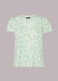 Baroque Frill Sleeve Tee