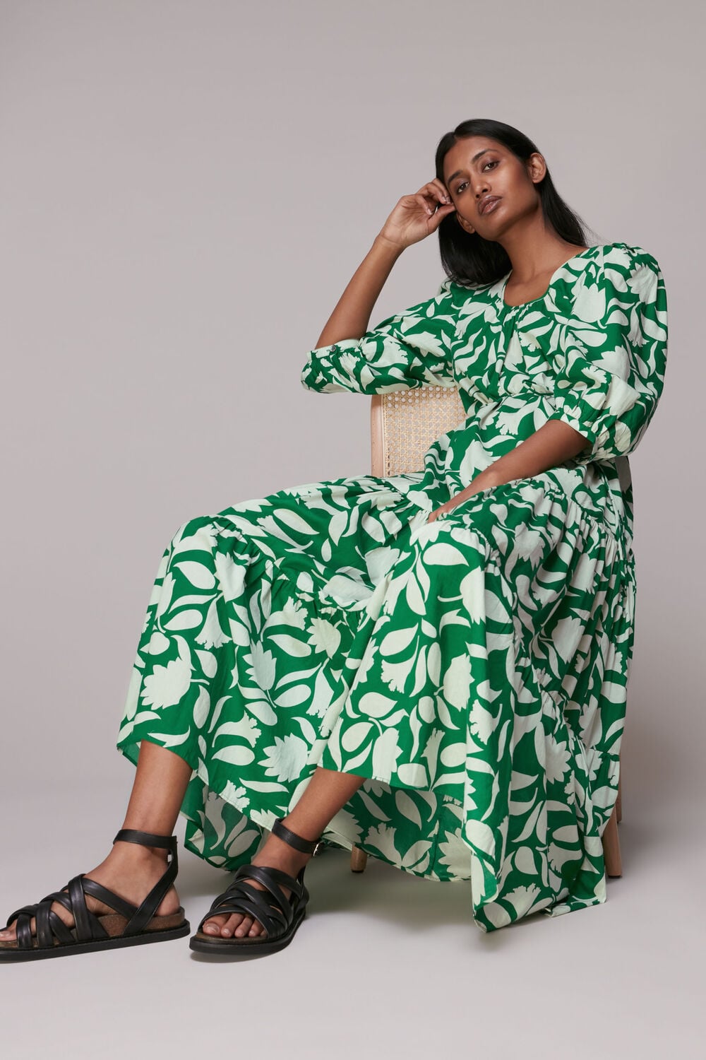 Marni Print Trapeze Dress