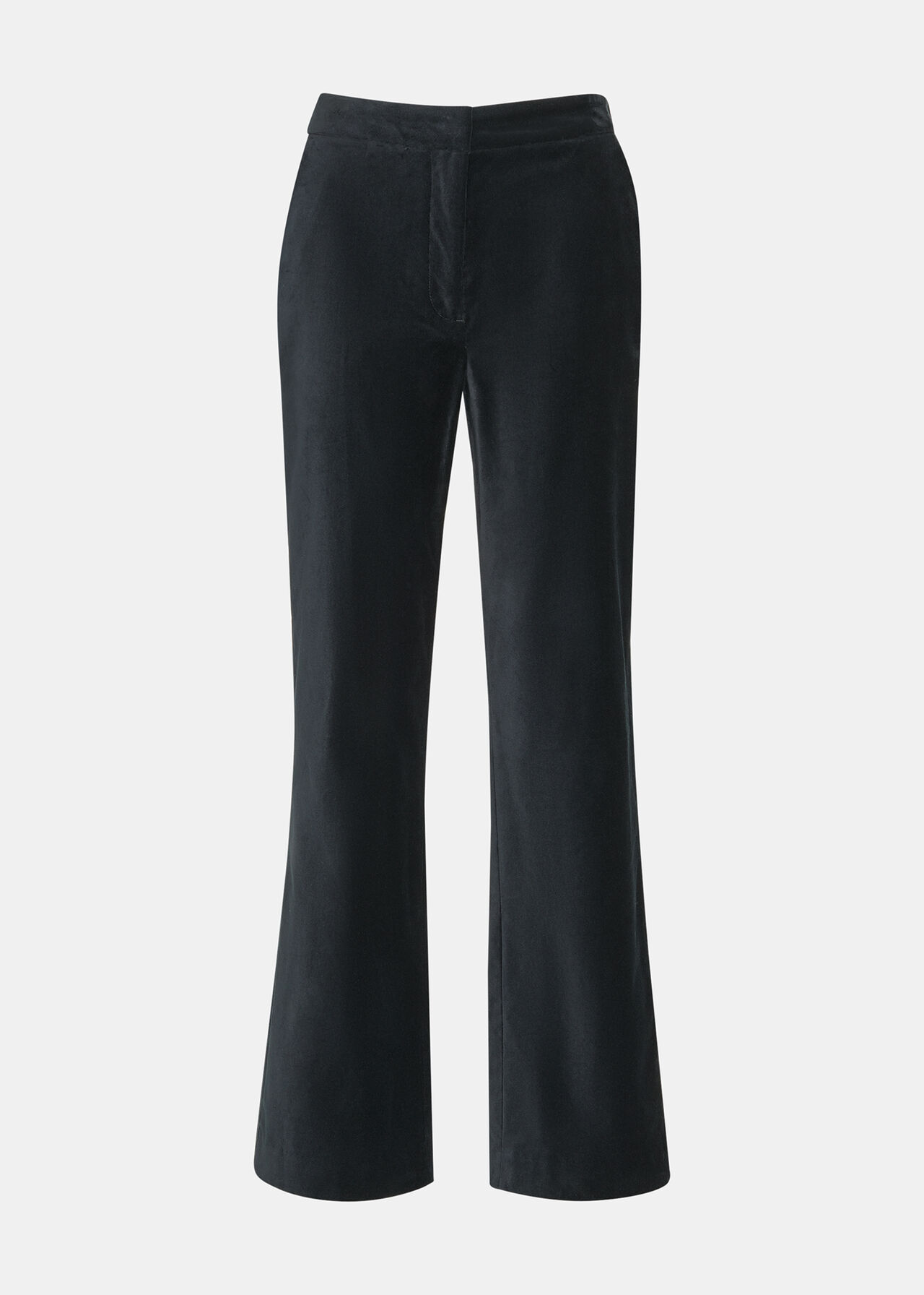Helena Velvet Straight Trouser