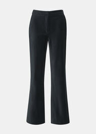 Helena Velvet Straight Trouser