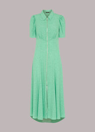 Scattered Bloom Midi Dress