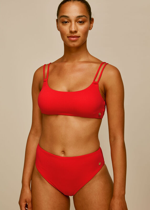 Textured Bikini Bottom