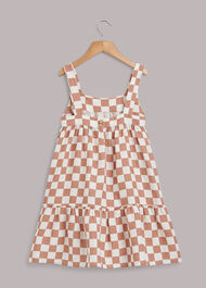 Avery Checkerboard Sundress