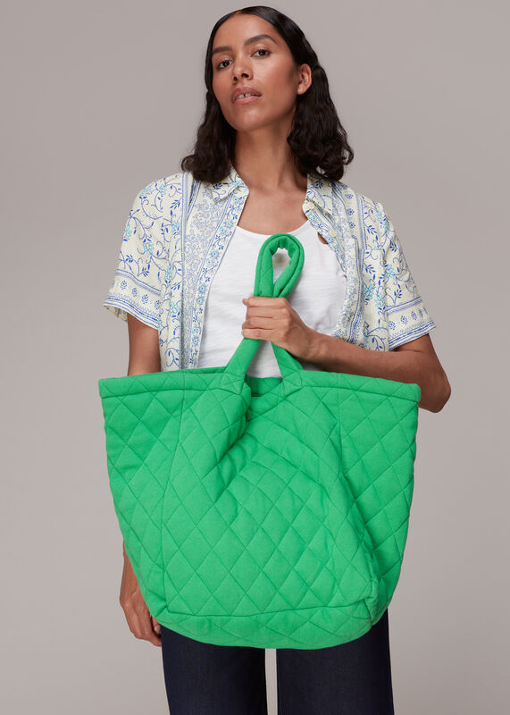 Lyle Quilted Tote Bag