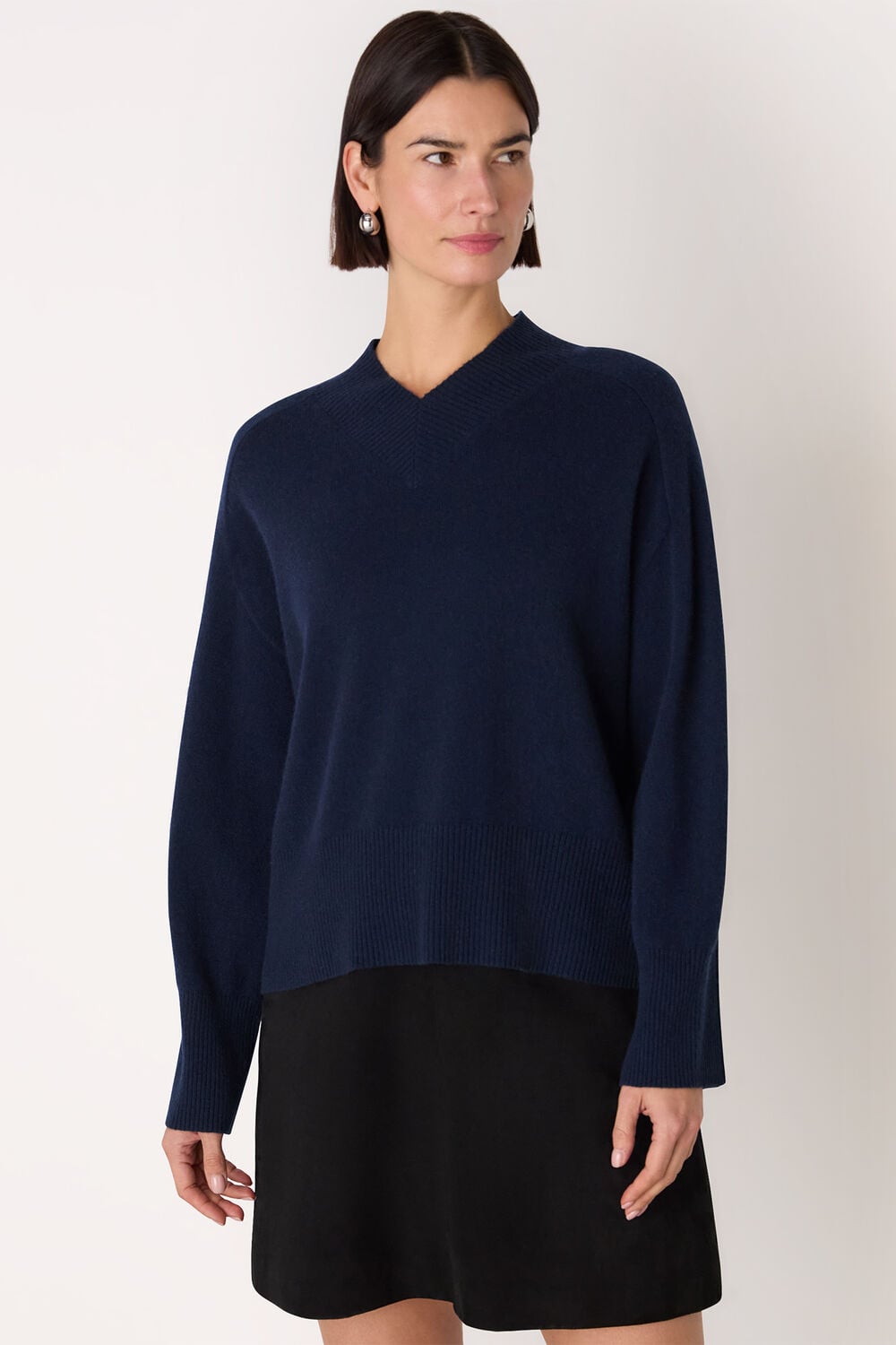 Cashmere V Neck Knit