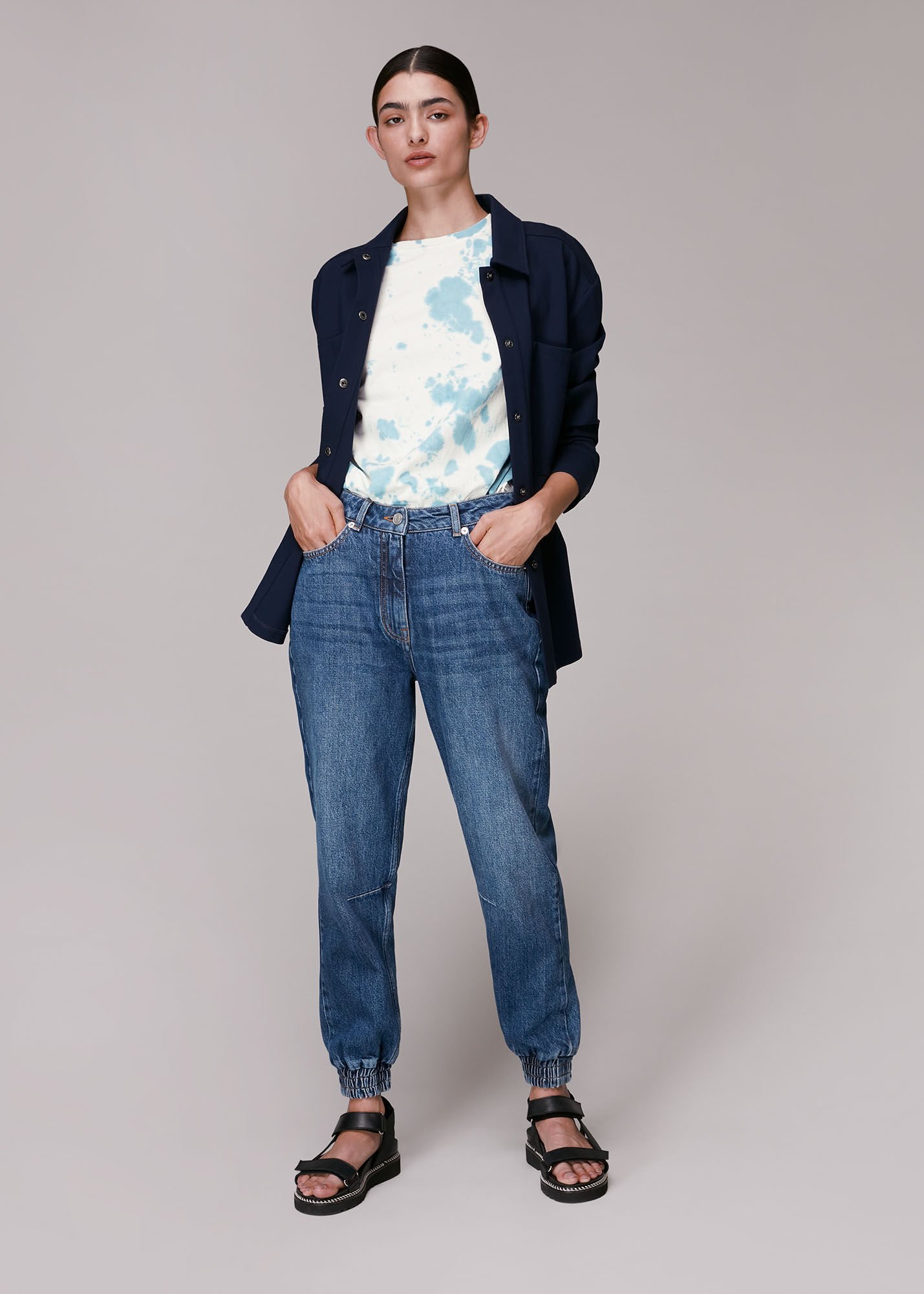 Pantalon baggy hotsell zara femme