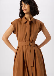 Cotton Broderie Shirt Dress