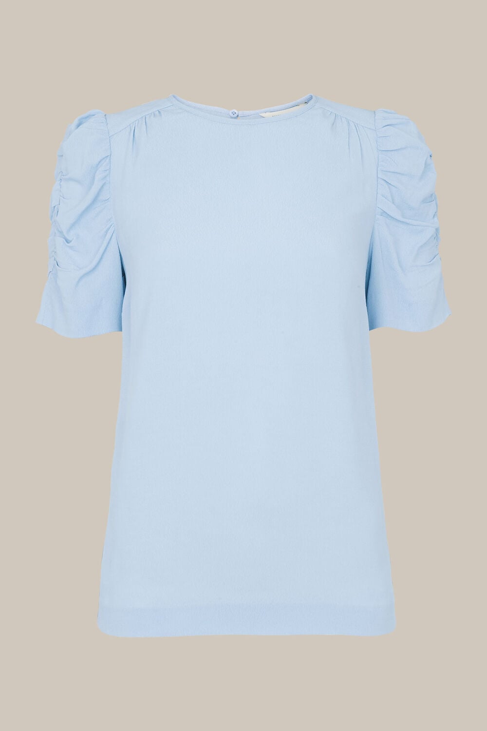 Nelly Shell Top Pale Blue