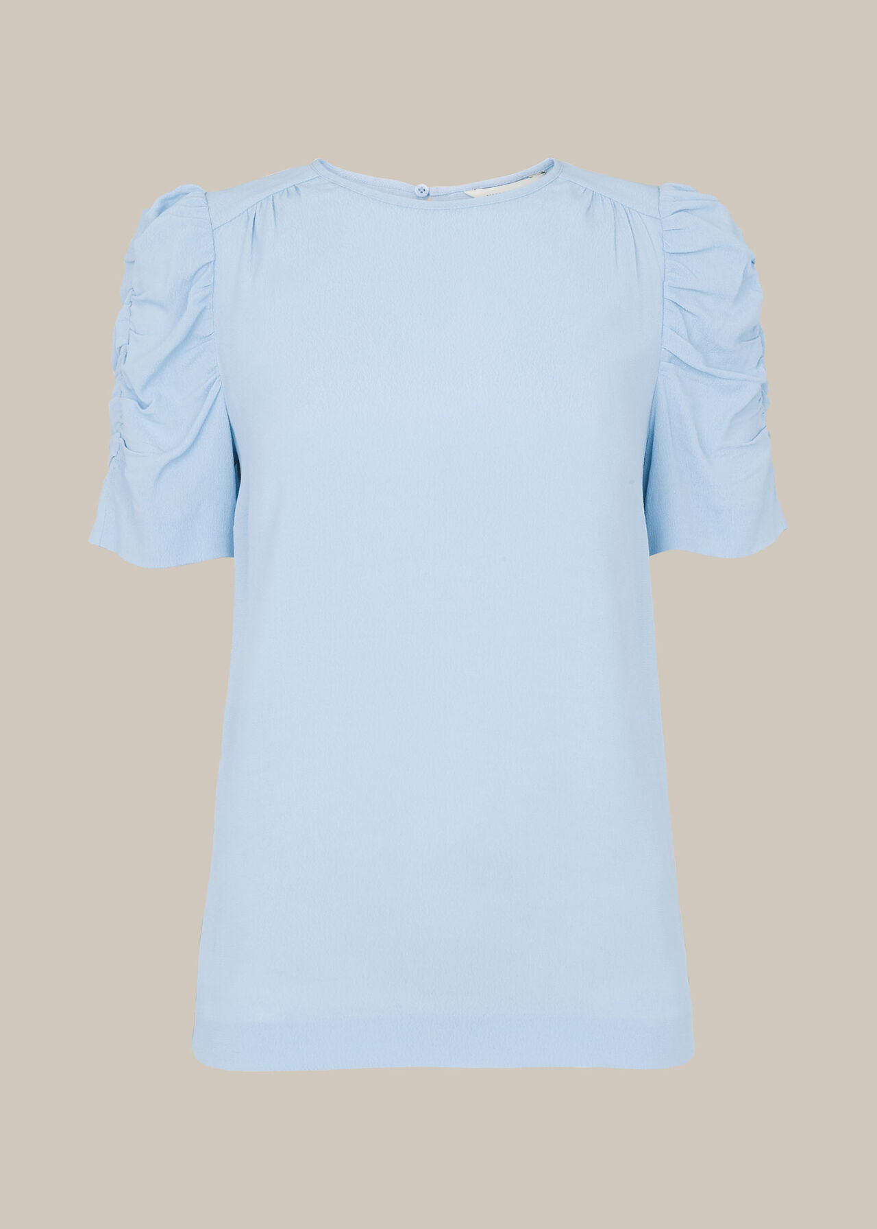 Nelly Shell Top Pale Blue