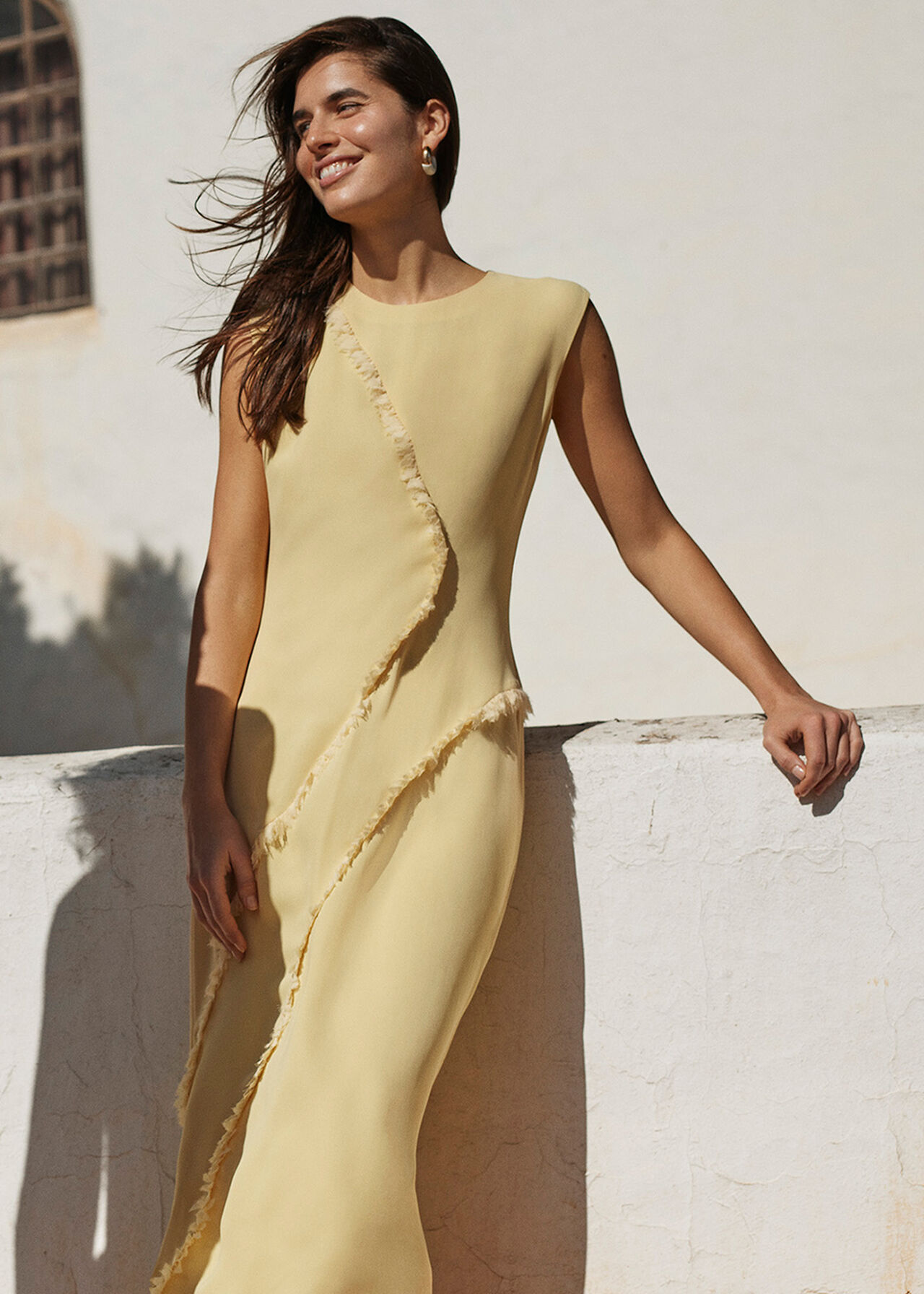 Deana Textured Detail Dress