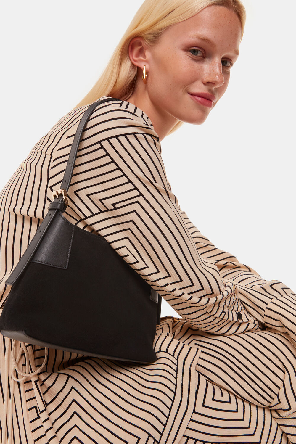 Paloma Small Suede Bag