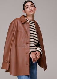 Stripe Ribbed Crew Neck Jumper