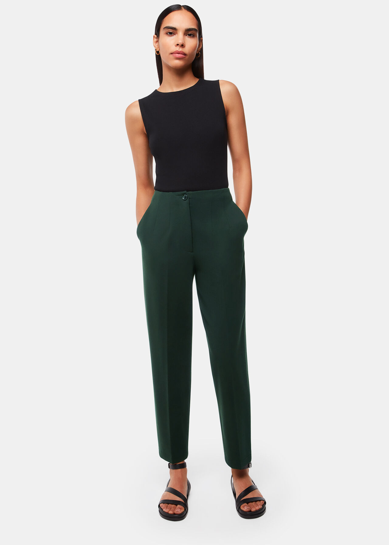 Lila Ponte Trouser