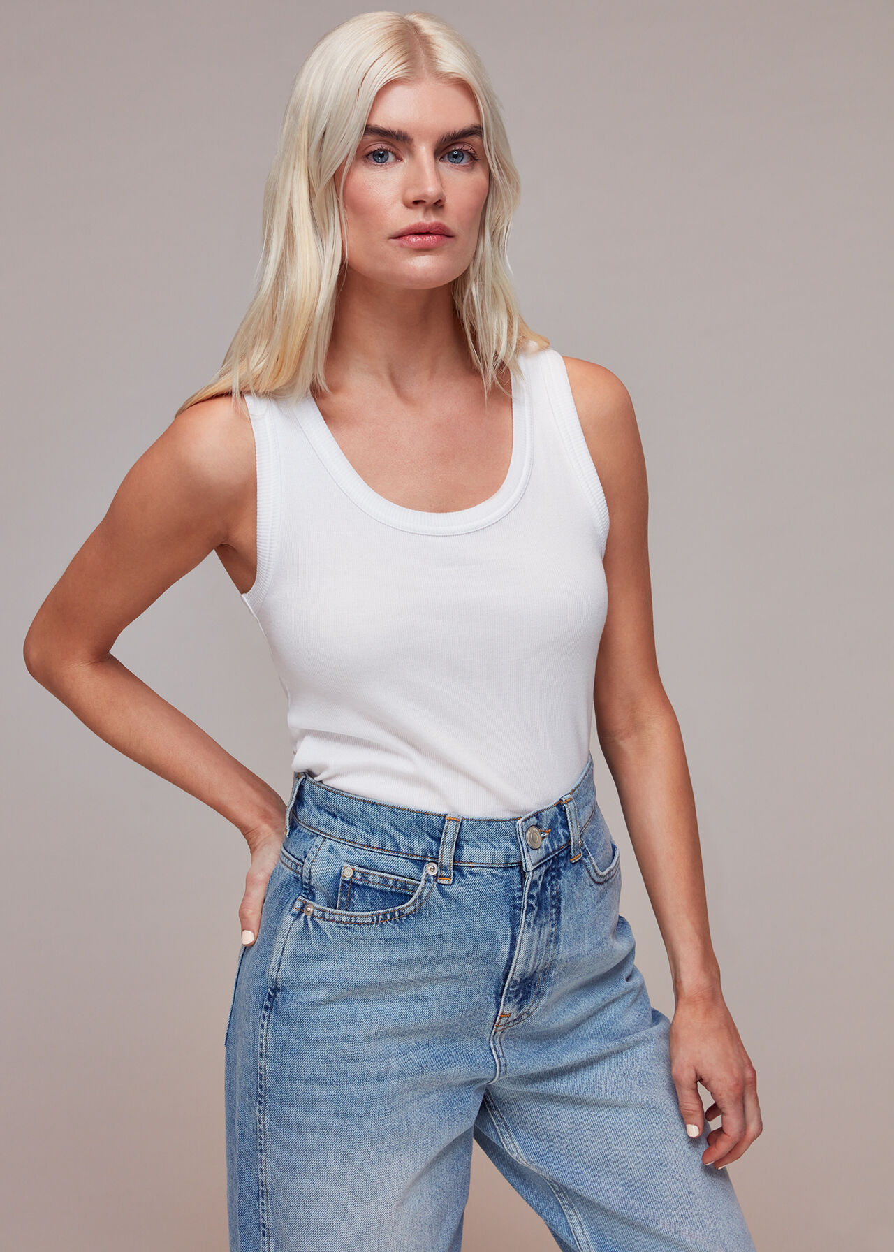 Petite Authentic Barrel Leg Jean