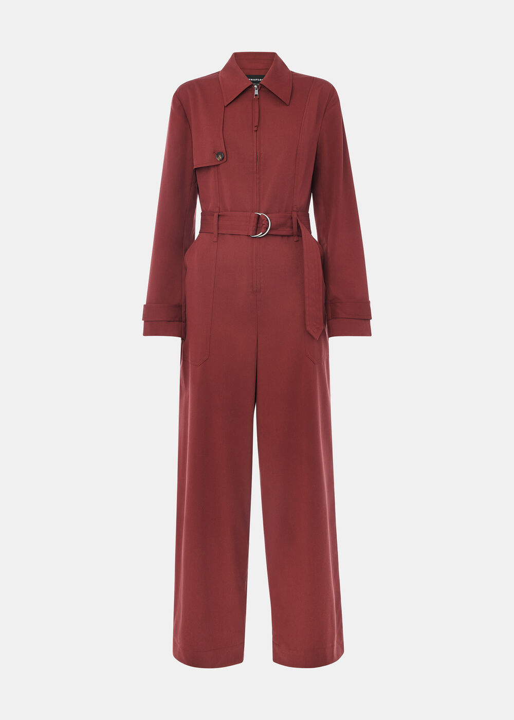 Trench Detail Jumpsuit