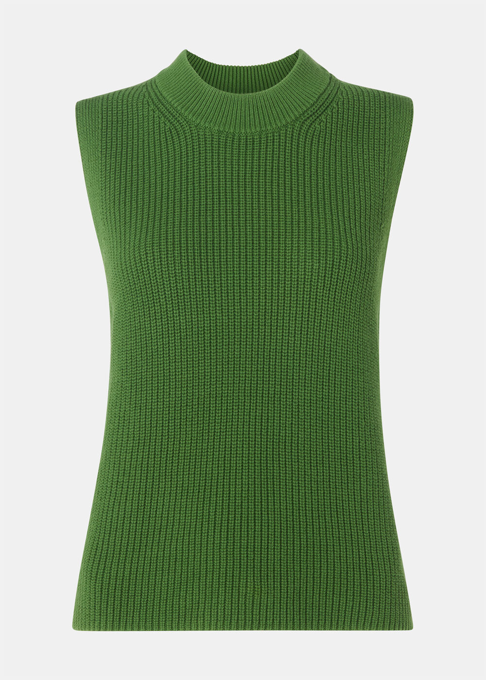 Cotton Back Detail Ribbed Tank