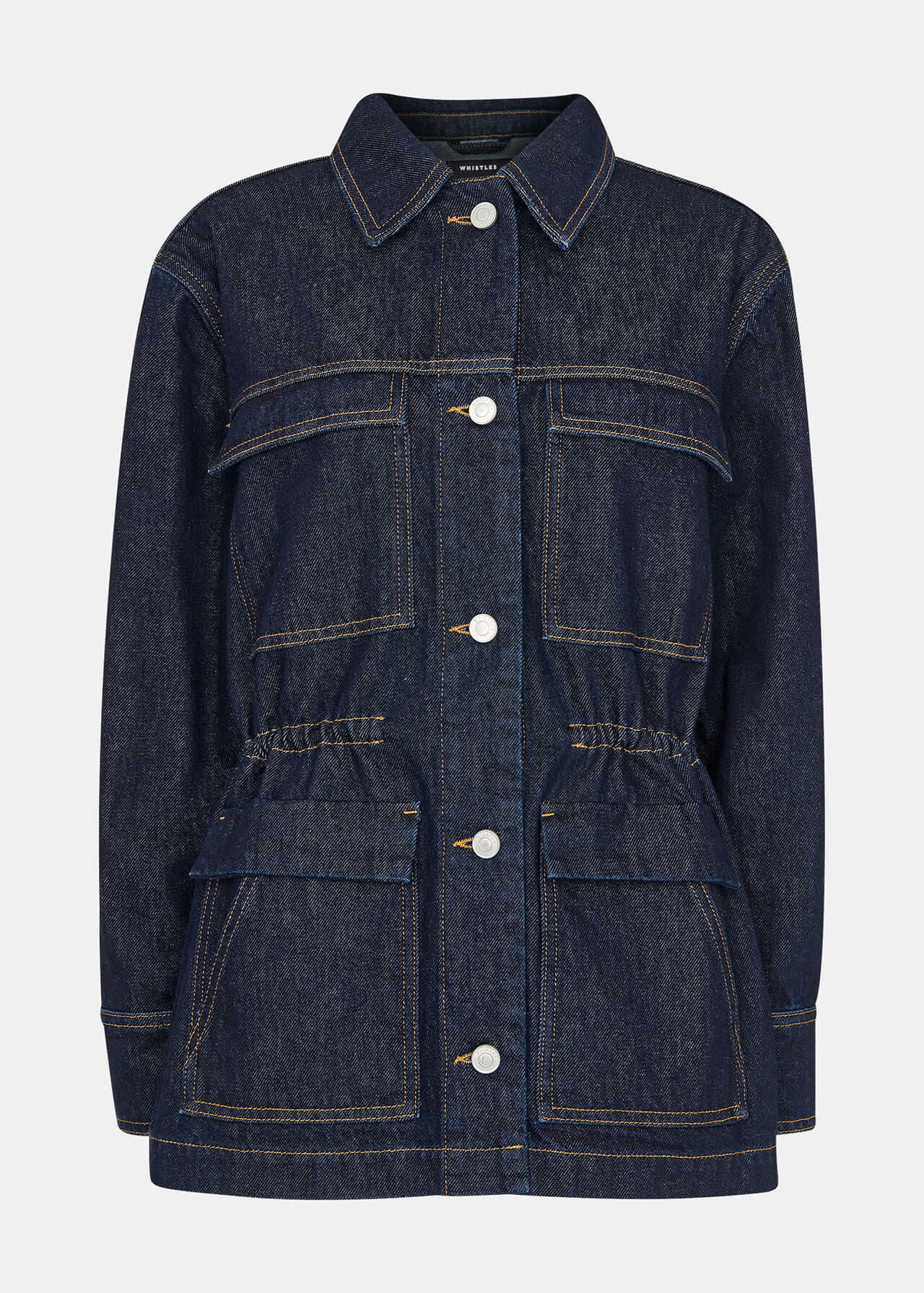 Drawstring Waist Jacket
