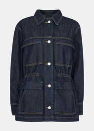 Drawstring Waist Jacket
