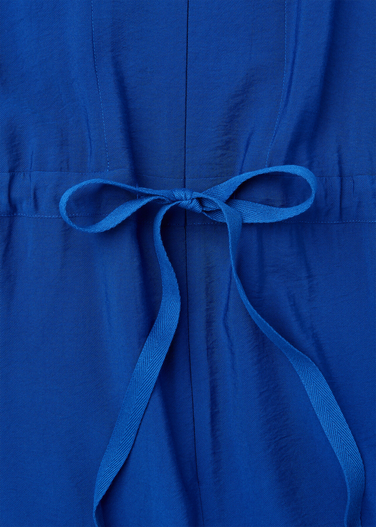 Sleeveless Drawstring Jumpsuit