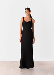 Thea Cowl Satin Maxi Dress